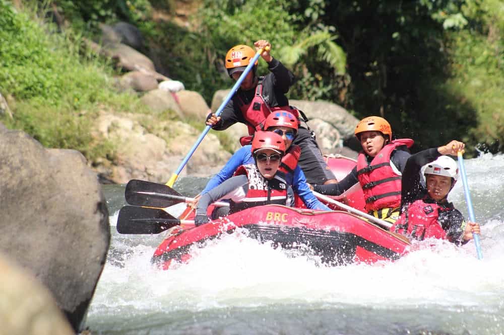 Wisata Arung Jeram Lukup Badak Kerueng Peusangen Takengon