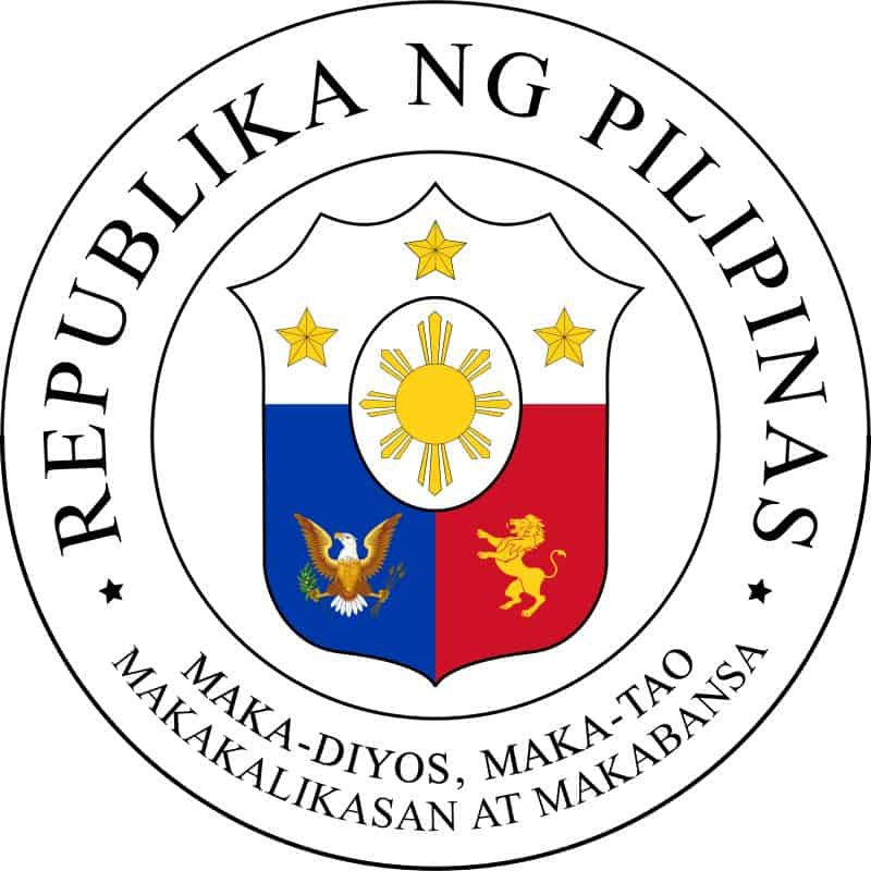 the great seal philippines lambang negara filipina