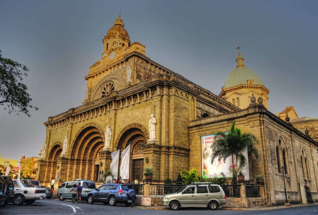 manila cathedral jalan jalan ke filipina